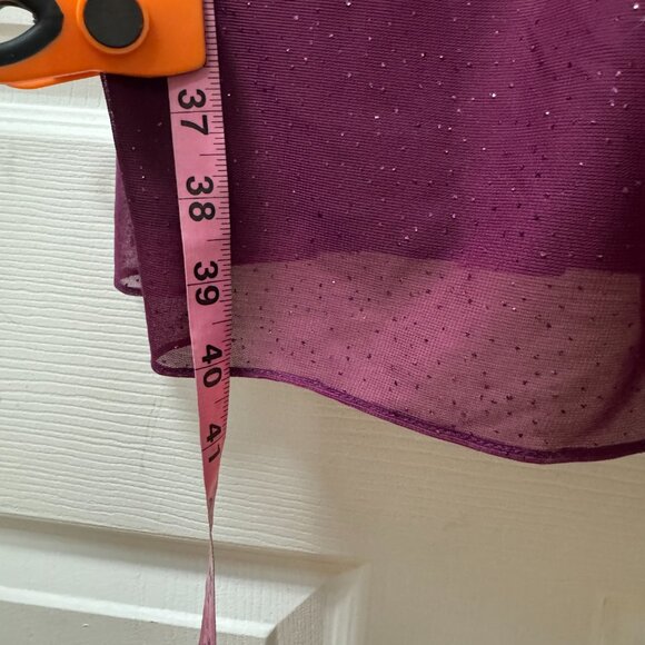 Sparkling Purple Ombre Prom Evening Party Dress XSCAPE by Joanna Chen size18W - Picture 4 of 10